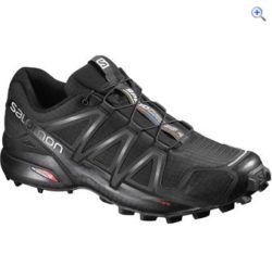 Salomon Men's Speedcross 4 Trail Running Shoe - Size: 11 - Colour: Black / Silver